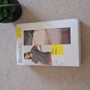 New! Bench Crewneck T-shirts 4 pack Cotton Small Multi Coloured Short Sleeve